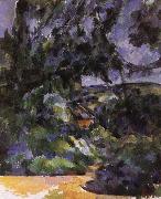 blue landscape Paul Cezanne